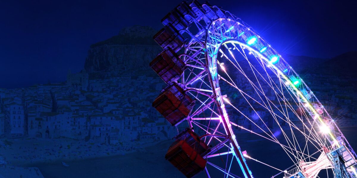 Ruota panoramica sul lungomare di Cefalù Rowheel